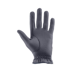 Guantes de equitación ecuestres de verano de cuero genuino cómodos y suaves de calidad superior, correa ajustable antideslizante para caballo Unisex - Product Image 2