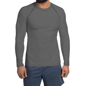 Premium Quality Custom Logo Men's Gym <b>Compression</b> <b>Shirt</b> Quick Dry Ringer Sports Wear Long Sleeve <b>Compression</b> Gym <b>Shirt</b> For Men - Product Image 1