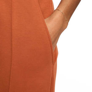 Meilleure qualité femmes pantalons nouvelle mode couleur unie toile respirant devant plat décontracté vêtements de plein air Offre Spéciale Streetwear - Product Image 4