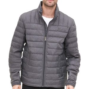 Chaqueta acolchada atlética para hombre con diseño deportivo Delgado, aislamiento ligero y flexible, perfecta para exteriores, chaquetas acolchadas - Product Image 1