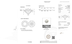 IGI certificado 4,26 quilates VS1 redondo brillante de alta calidad último lanzamiento laboratorio cultivado piedras preciosas sueltas gran diseño - Product Image 5