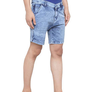 กางเกงขาสั้นกางเกงยีนส์สำหรับผู้ใหญ่สำหรับผู้ชายกางเกงขาสั้นระบายอากาศได้ดีน้ำหนักเบาออกแบบได้ตามต้องการ - Product Image 2