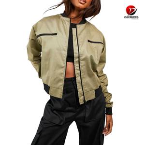 Nueva venta al por mayor de chaquetas de moda por encargo para las señoras chaquetas con estilo Casual chaquetas de las señoras - Product Image 1