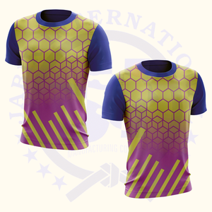 เสื้อยืด100% ลำลองสำหรับผู้ชายฤดูร้อนพิมพ์ลายนูนคอกลมทรงโอเวอร์ไซส์พร้อมตัวเลือกแบบทำมือ - Product Image 5