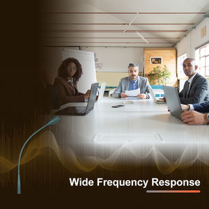 Microphone à condensateur à col de cygne léger 100 Hz-12 kHz pour réunion - Product Image 3