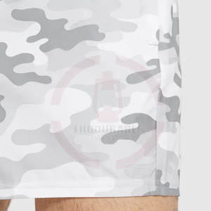 Pantalones cortos de gimnasio elásticos de estilo callejero para hombre, pantalones cortos de baño transpirables de algodón de secado rápido en tamaño XL, entrenamientos no tejidos sólidos - Product Image 6