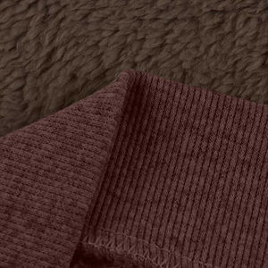 2025 New Arrival Men's <b>Sherpa</b> Fleece Pullover <b>Hoodie</b> Comfortable Stylish Solid Pattern Breathable Knitted Nonwoven for Autumn - Product Image 3