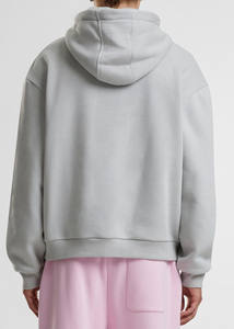 Sudaderas con capucha de invierno bordadas por sublimación personalizada para promociones de negocios, eventos grupales, equipos deportivos, ropa escolar teñida lisa - Product Image 2