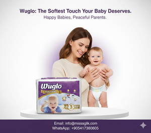 Pañales Desechables para Bebés WUGLO, Impresos, de Tela No Tejida, con Protección Contra Fugas, Suaves y Transpirables, Inserto 100% Algodón, SAP Importado de 2 Capas - Product Image 3