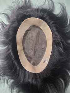 Peluca y Tupé Mono Base para Hombre de Cabello Remy Indio Taz Hair - Suave, Ligero y Ecológico - Product Image 2