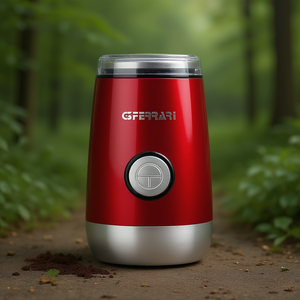 Cafexpress G2007606 Molinillo de Café Plateado y Rojo de 150W - Product Image 3