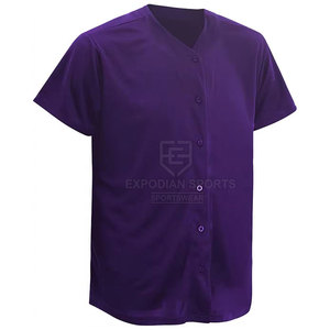 เสื้อซอฟต์บอลผู้ชายโอเวอร์ไซส์แห้งเร็วระบายอากาศได้ดีดีไซน์ตามสั่ง - Product Image 3