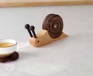 Sous-verres en bois écologiques avec la surface polie douce pour la protection sûre et élégante de Drinkware - Product Image 1