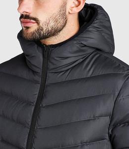 Nueva llegada moda invierno desgaste abajo Puffer chaqueta con capucha chaleco chaqueta de manga larga para hombres Puffer chaquetas nueva moda - Product Image 6