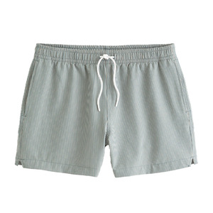 Short de bain en molleton personnalisé de style High Street pour hommes-Service OEM de vêtements de plage d'été à séchage rapide - Product Image 1