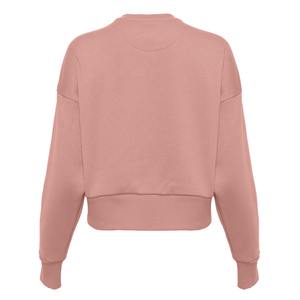 Jersey de cuello redondo con logotipo personalizado de alta calidad para mujer, sudadera de manga larga en blanco de gran tamaño para mujer, gran oferta - Product Image 5