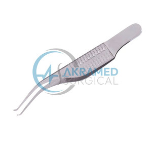Pinzas Quirúrgicas Corneales de Acero Inoxidable Akramed AS-CF-03 de Alta Calidad al Mejor Precio, Instrumentos Quirúrgicos Oftálmicos Manuales con Certificación CE - Product Image 3