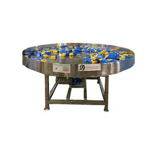 High Quality Rotary Table For secondary packaging Material Handling Packet handling buffer table rotating table for MNC industry