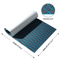 Revêtement de pont synthétique pour bateaux industriels XYFMarine, en EVA, résistant aux UV, antidérapant, sol souple, installation par clic, utilisation en ponton extérieur