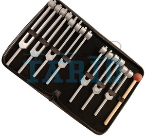 Ensemble de diapasons de guérison sonore professionnels portables avec étui de protection par TARIQ MFG CO CE ISO EU - Product Image 4