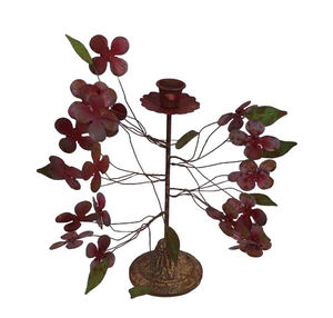 Diseño de flores Golden Stik portavelas de Navidad Galvani Zed para Interior vacaciones hogar Mesa decorativa vacaciones festivas - Product Image 6