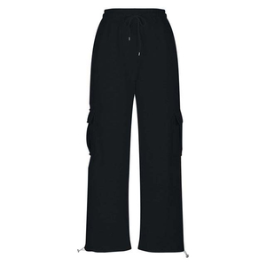 Pantalon court mince à la cheville pour femmes avec décoration en dentelle avec nœud Design avant plat Bureau Utilisation décontractée Saison d'hiver Convient - Product Image 5