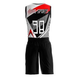 Uniformes de basket-ball Vêtements de club Vente Nouvelle tendance Logo de sublimation de l'équipe - Product Image 3