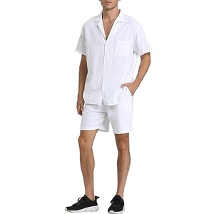 Custom Logo Zip up Jacket Sports Shorts Sets Tracksuits Unisex for Men Windbreaker Printed Summer Breathable HS-2027 - Product Image 1