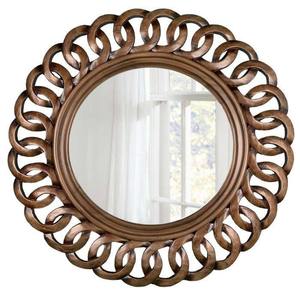 Espejo de Pared de Madera de Mango de Primera Calidad con Detalles Hechos a Mano para una Sala de Estar Elegante, Disponible para Suministro Mundial - Product Image 1