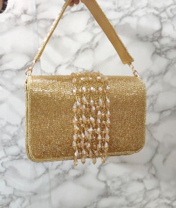 กระเป๋าคลัทช์สำหรับผู้หญิงแฟชั่นงานกระจกเรซิ่นตกแต่งงานทำด้วยมือแบบอินเดีย - Product Image 2