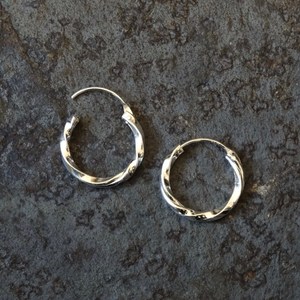 Fashion <b>Silver</b> Plated Small <b>Hoop</b> <b>Earrings</b> Geometric Irregular <b>Women</b> Elegant Luxury Mini <b>Hoop</b> Everyday <b>Earrings</b> Jewelry - Product Image 2