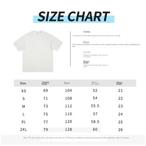 Camiseta Blanca de Alta Calidad, 250g, 100% Algodón, Tejido Transpirable, para Hombre, Talla Grande, Manga Corta, con Impresión Personalizada, Hombros Caídos - Product Image 3