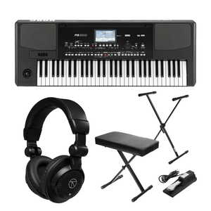 (EF) PA300 คีย์บอร์ด 61 คีย์ ระดับมืออาชีพ, เสียงมากกว่า 950 แบบ, อินเทอร์เฟซ USB-MIDI, - ชุดพร้อม KPK6520 สำหรับใช้งานบนเวที - Product Image 1