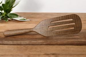 Cucharas de Madera de Buena Calidad, Cucharas de Madera Natural para Mezclar, Degustar, Sopa, Café, Ensalada - Product Image 3