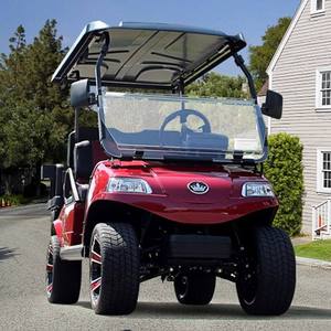 Carritos de golf ultramodernos de bajo costo para 2 a 8 personas con faros LED, asientos acolchados y baterías de largo alcance para resorts de lujo a precios económicos. - Product Image 2