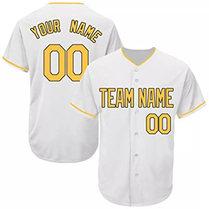 Maillot de baseball pour homme boutonné Nouveau style Sublimation personnalisée Grande taille Prix de gros bon marché - Product Image 1