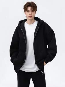 Sudaderas con Capucha Extra Grandes, Sudaderas de Felpa de Algodón Grueso, ODM/OEM al por Mayor, Sudaderas con Capucha Holgadas de Moda - Product Image 2