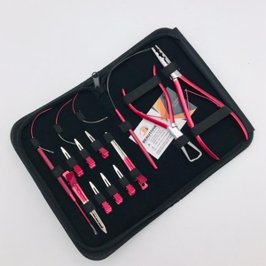Kit de alicates para extensiones de cabello de acero sostenible de alta calidad, herramientas esenciales para extensiones de cabello - Product Image 2