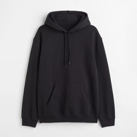 Sudadera con Capucha Oversize de Invierno para Hombre, Diseño ODM, Ajuste Holgado, Casual, Transpirable, con Bolsillos, de Algodón Suave y Felpa, Estilo Urbano y Elegante