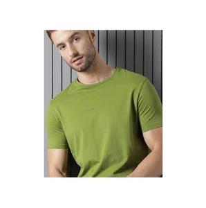 T-shirt manches courtes homme, col ample, épaules tombantes, coton uni, 100% coton, taekwondo t-s, haute qualité, couleur unie - Product Image 5