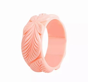 Brazaletes de Resina Acrílica con Diseño de Hojas, Estilo Bohemia, Alta Calidad, Unisex, Joyería para Mujer, 2026 - Product Image 6