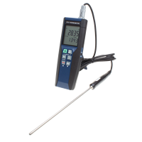 Thermomètre numérique à résistance au platine TECPEL DTM-385 PT100 - Plage de -100°C à 400°C - Précision de 0,05% - 99 températures