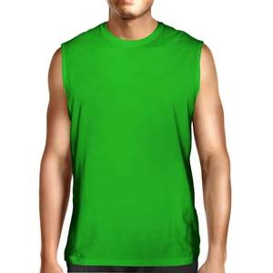 New Summer Men's Trendy Casual Fitness <b>Vest</b> Quick-Drying Sleeveless <b>Oversized</b> Custom Design Pattern Youth OEM Tank <b>Tops</b> - Product Image 4