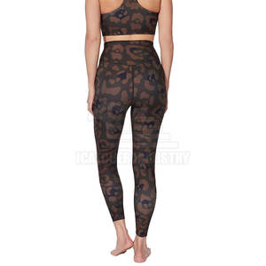 Mujeres Legging Logotipo Personalizado Mujeres Legging Impresión Personalizada Yoga Leggings Precio de Fábrica - Product Image 3