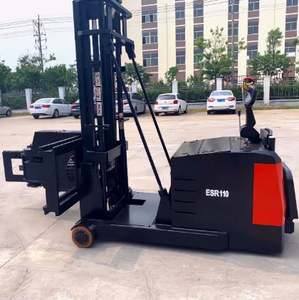 New 3 Way Vna Narrow Aisle Walking Tractor 1.5 Ton 2 Ton Electric <b>Battery</b> Reach Pallet Stacker 8 HP Engine Gear Low Price - Product Image 2