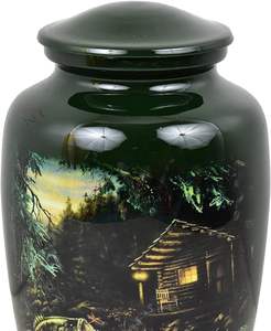 ปลาในแม่น้ํา โกศศพ โกศเพลิงศพสัตว์เลี้ยง กล่องตกแต่ง เศษศพ โกศของที่ระลึก โกศสัตว์เลี้ยง แมว โกศฝังศพ โมเนอรีัล มนุษย์ - Product Image 3