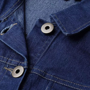 Veste en jean pour femmes 2025, qualité supérieure, vente en gros, boutonnée, délavée, courte, vestes en jean pour femmes, service OEM - Product Image 5