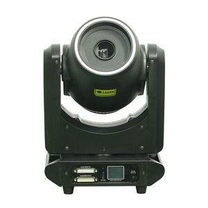 Barras de luz láser con cabezal móvil RGB de 10W y 12W, control inalámbrico DMX512, efecto de haz de cuerpo de hierro, iluminación de escenario azul UV para escenarios - Product Image 1