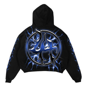 Sudadera con Capucha Oversize Estampada de Moda Urbana, Transpirable y Ecológica, con Diseño Gráfico Personalizado, Ideal para Otoño - ¡Venta Caliente! - Product Image 4