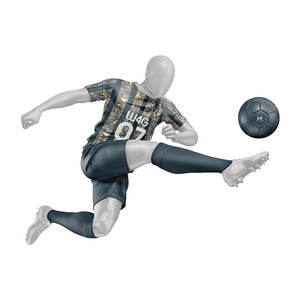 Ensembles de maillots de football de haute qualité avec logo personnalisé et nom d'équipe pour l'entraînement et les sports des enfants pour l'hiver et l'été - Product Image 5
